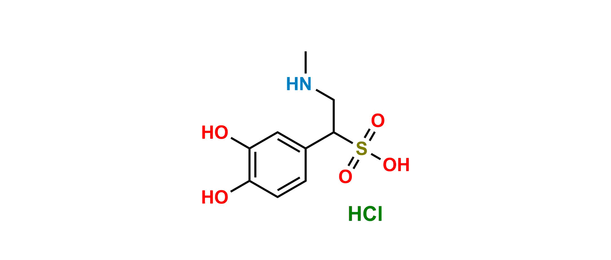 Rac-Adrenaline EP Impurity F (HCl Salt)